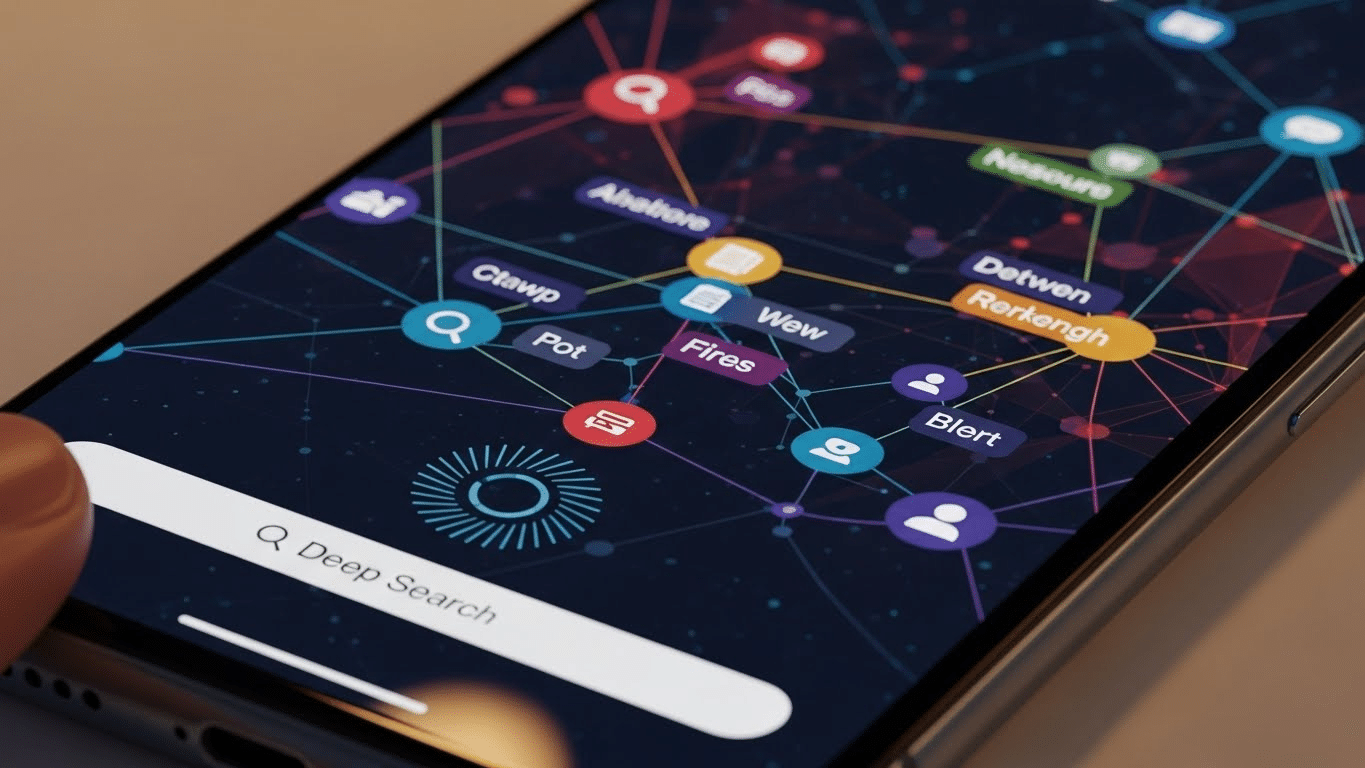 DeepSearch: Navega Rápido y Encuentra Fácil