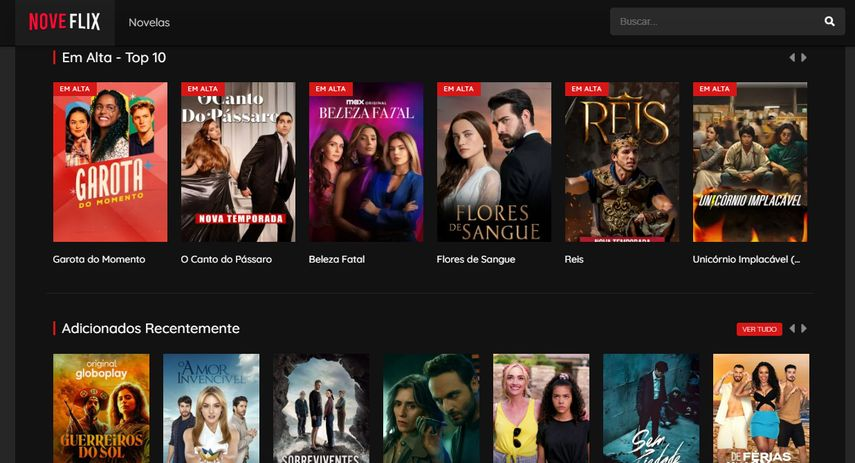 Aplicación para ver novelas cortas en tu móvil