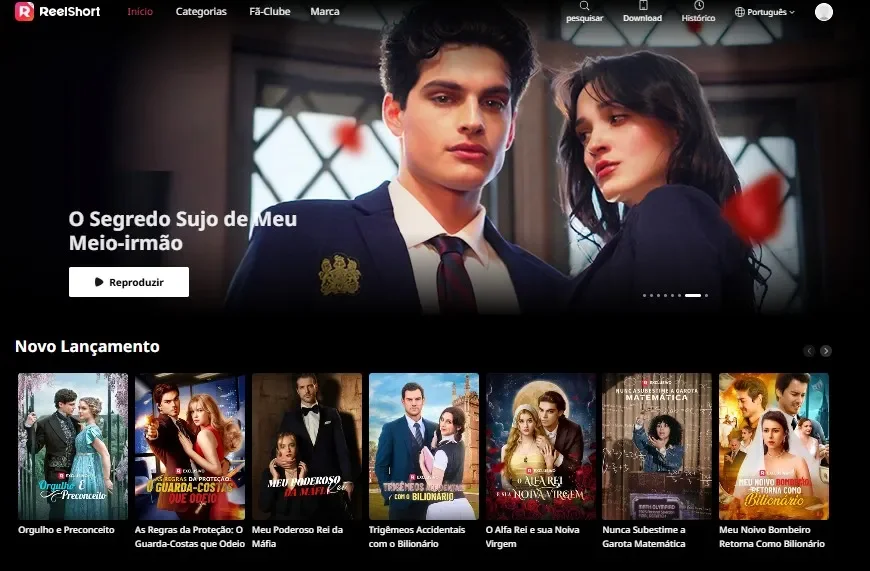 Aplicación para ver novelas cortas en línea